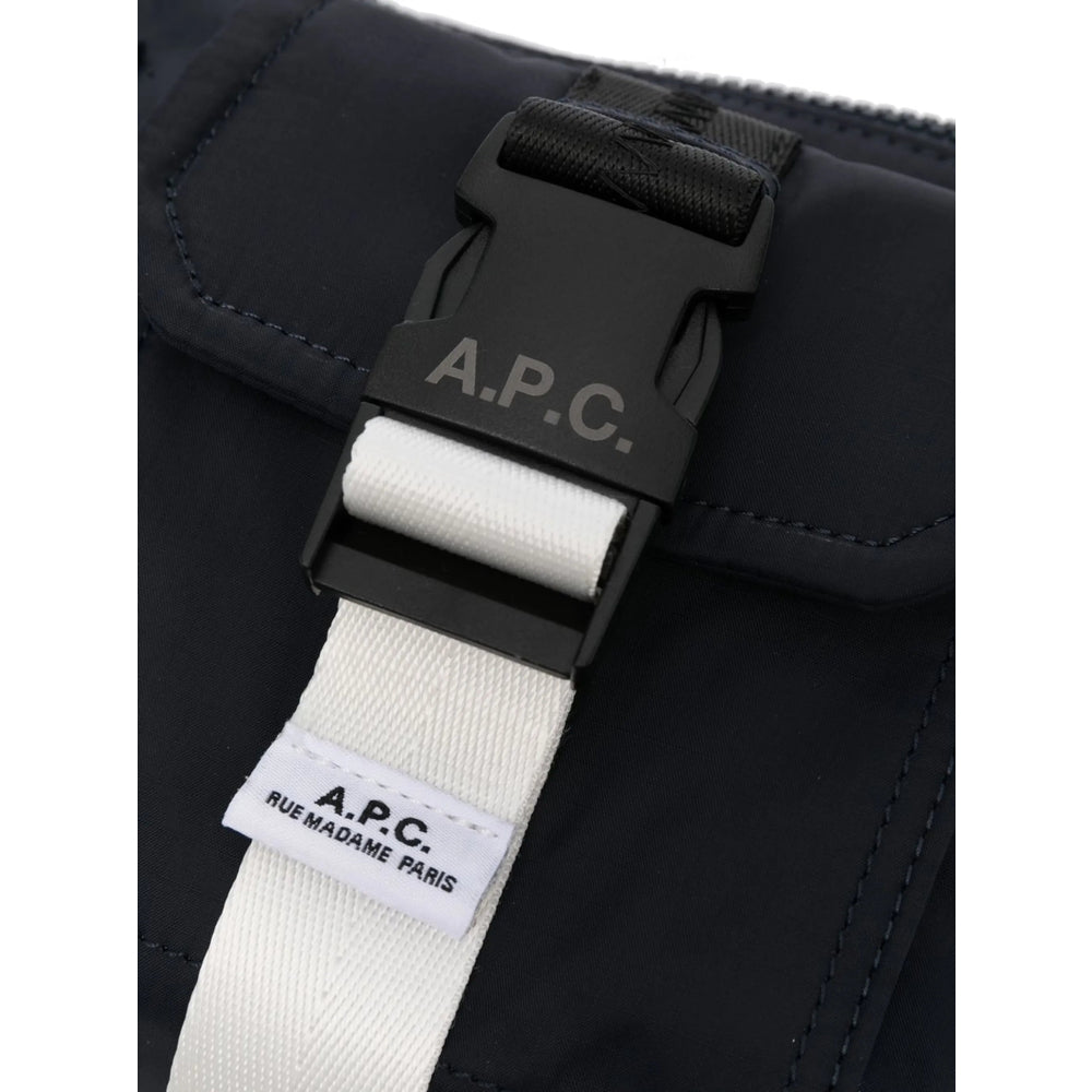A.P.C. Camden Belt Bag — Blue, view 5