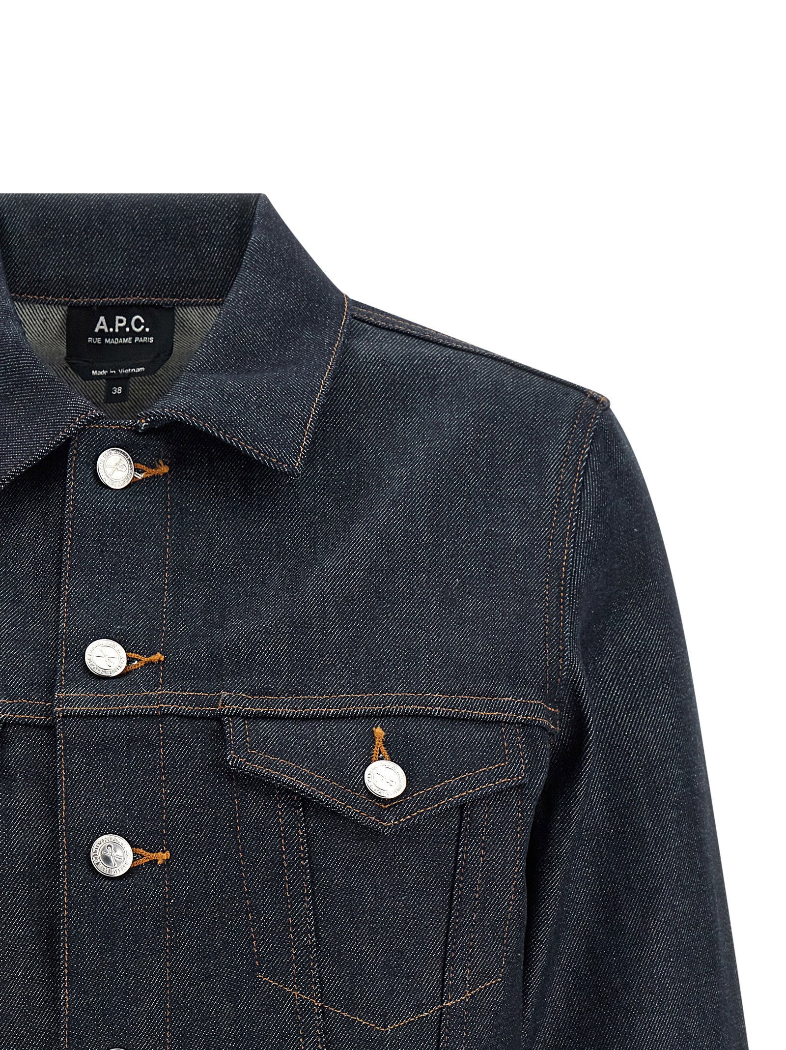 A.p.c. Dion Jacket — Navy, view 3