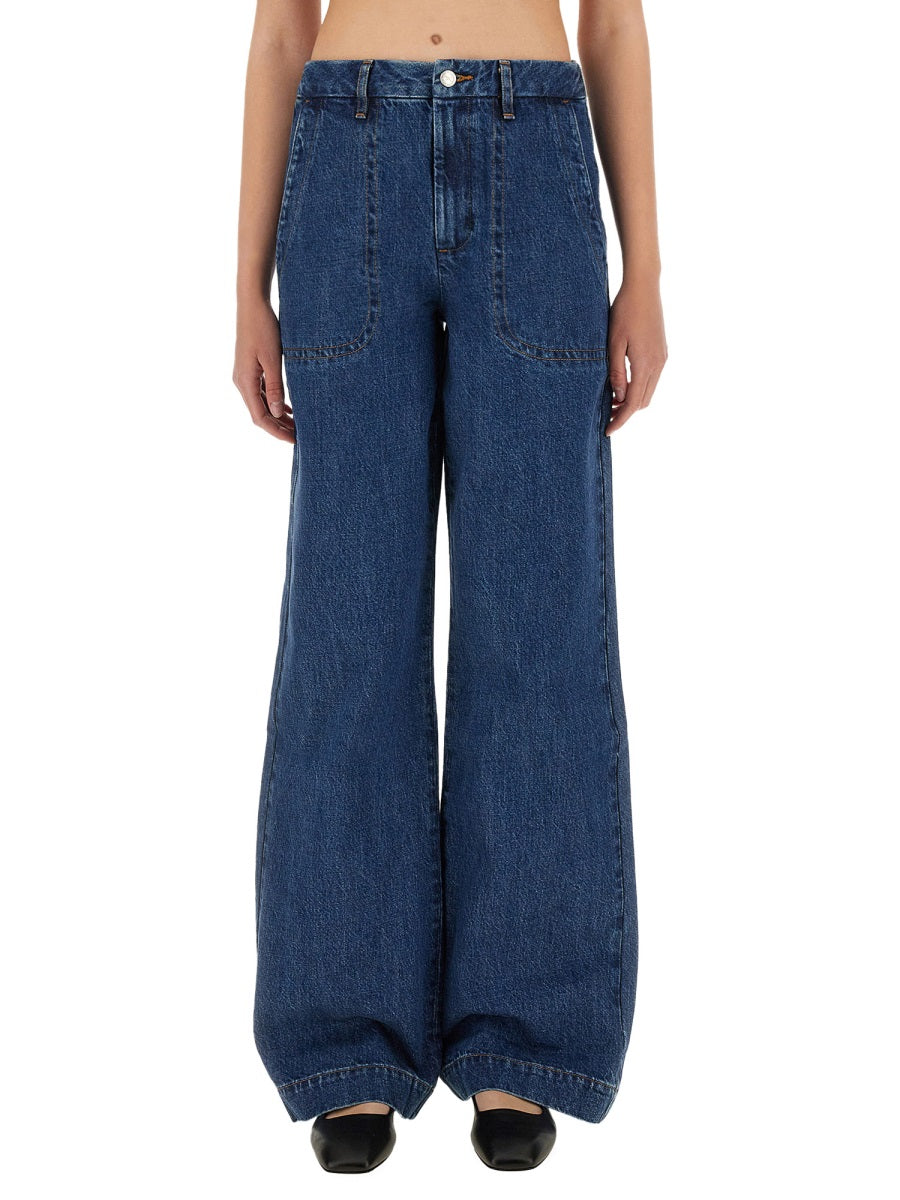 A.P.C. Seaside Jeans — Blue, view 2