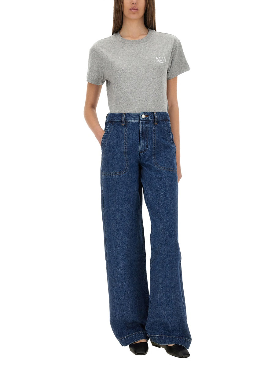 A.P.C. Seaside Jeans — Blue, view 3