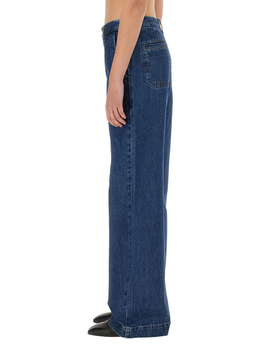 A.P.C. Seaside Jeans — Blue, view 4