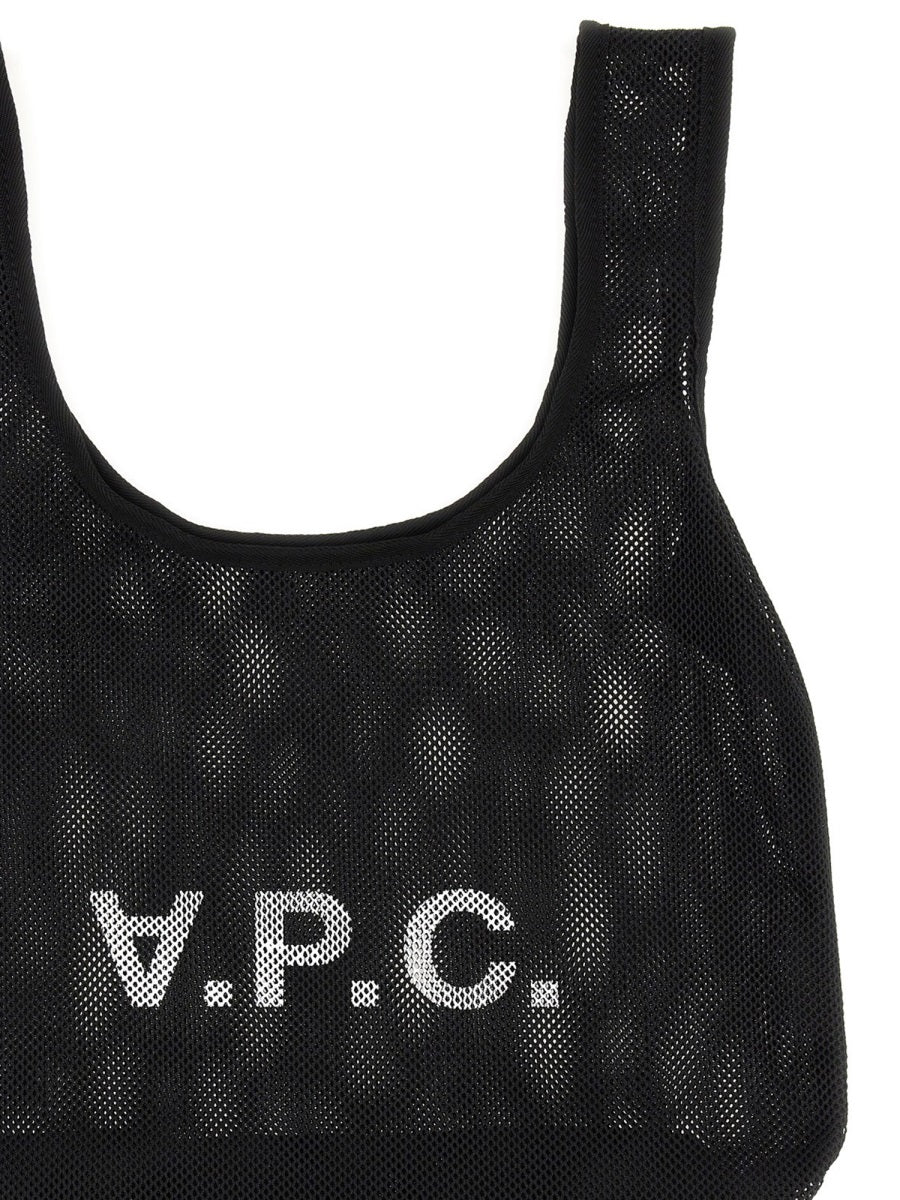 A.P.C. Rebound Shoulder Bag — Black, view 2