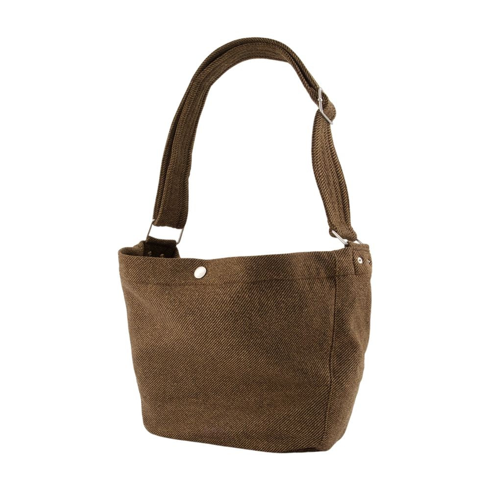 A.P.C. Wool Shoulder Bag — Khaki, view 2