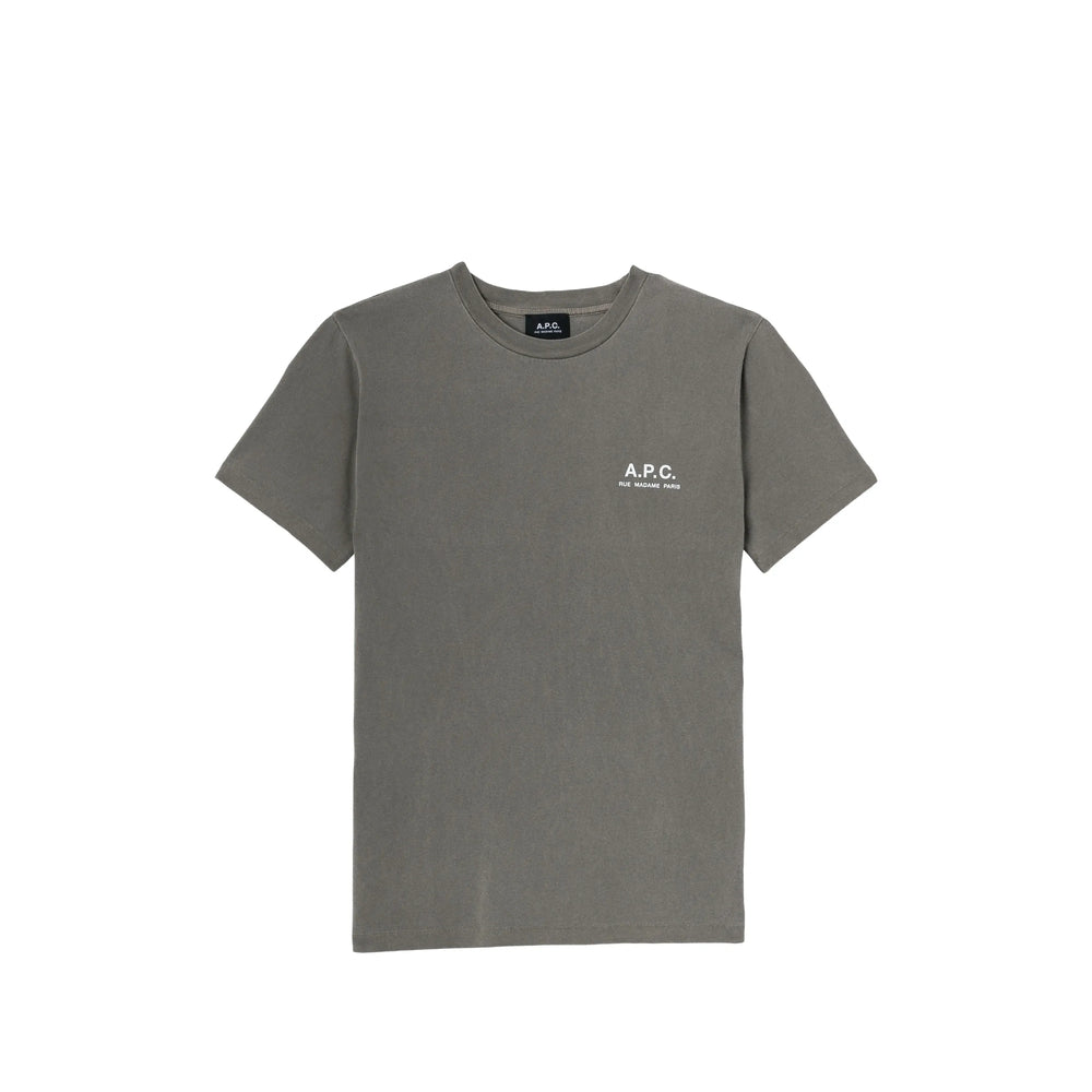 A.P.C. Logo-Embroidered T-Shirt — Gray by A.p.c.