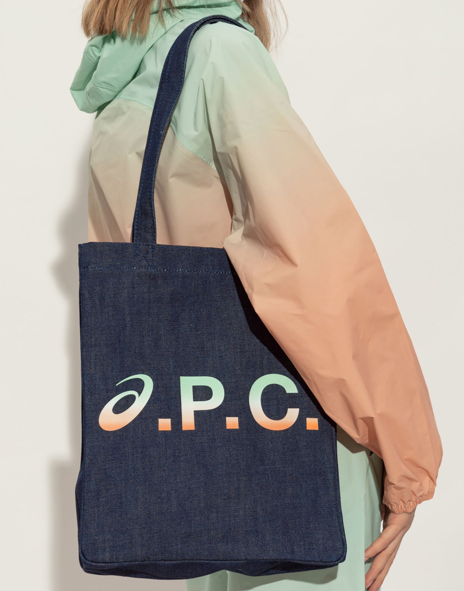 A.P.C. Tote Bag — Blue, view 4