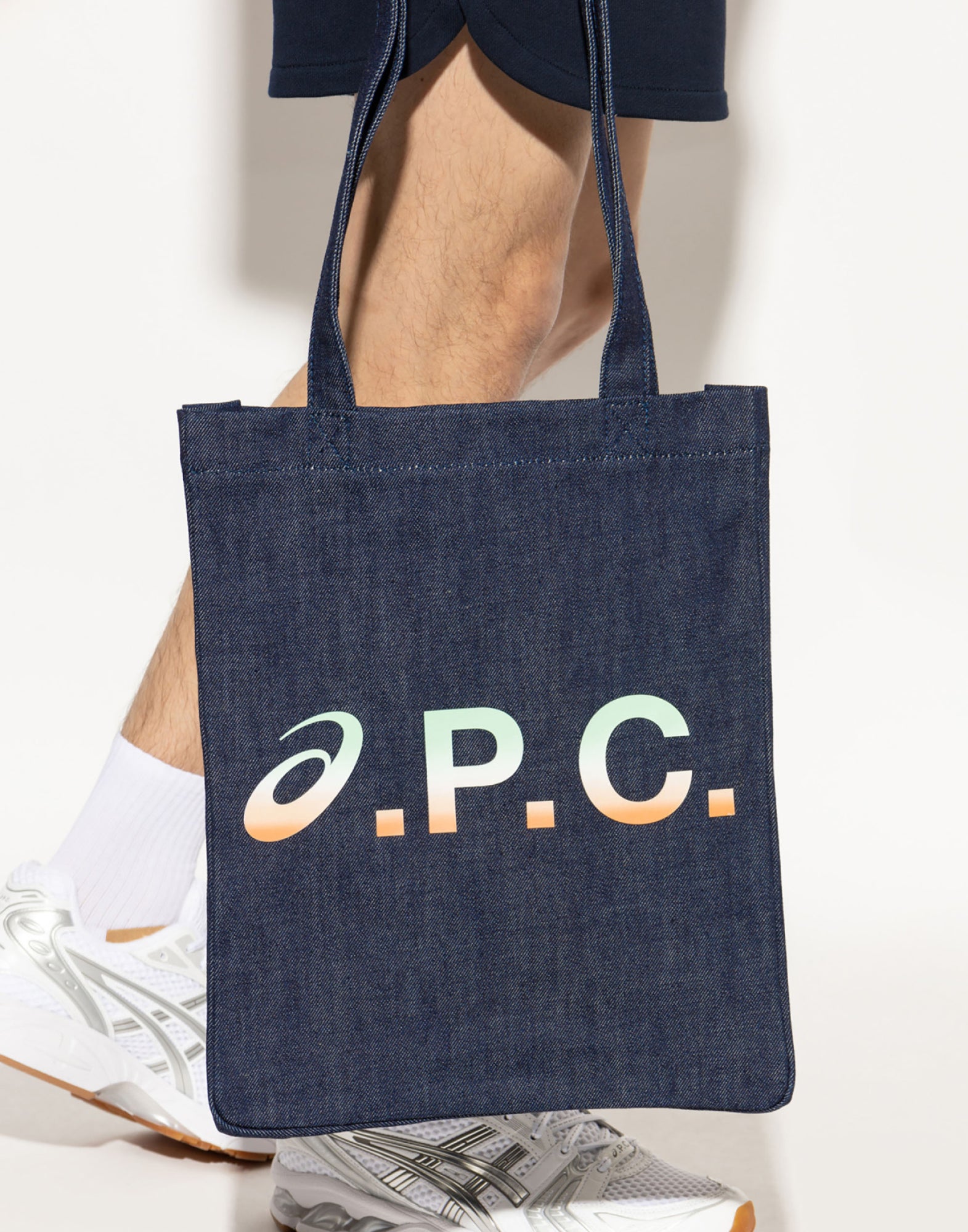 A.P.C. Tote Bag — Blue, view 5