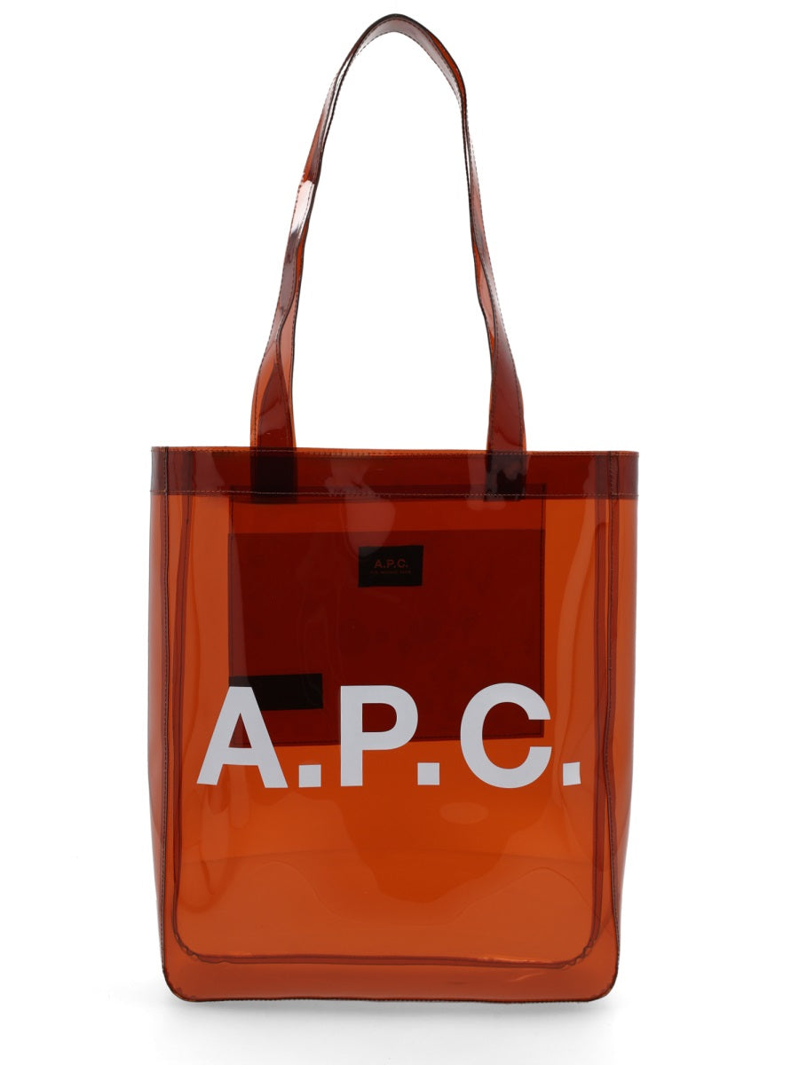 A.P.C. Lou Tote Bag — Brown, view 2