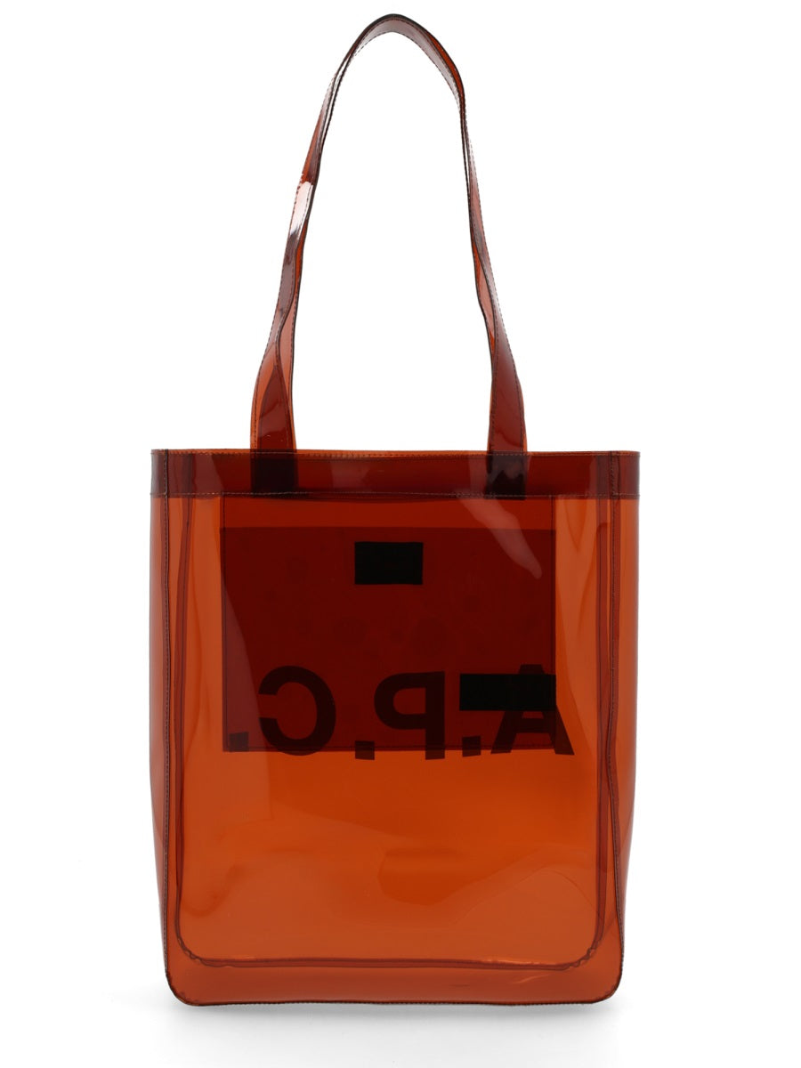 A.P.C. Lou Tote Bag — Brown, view 3