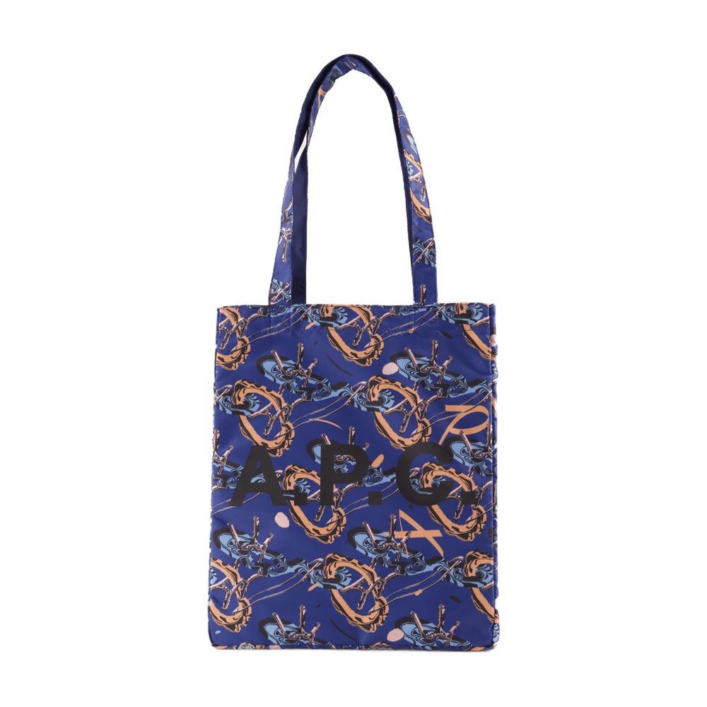 A.P.C. Lou Tote Bag — Navy, view 2