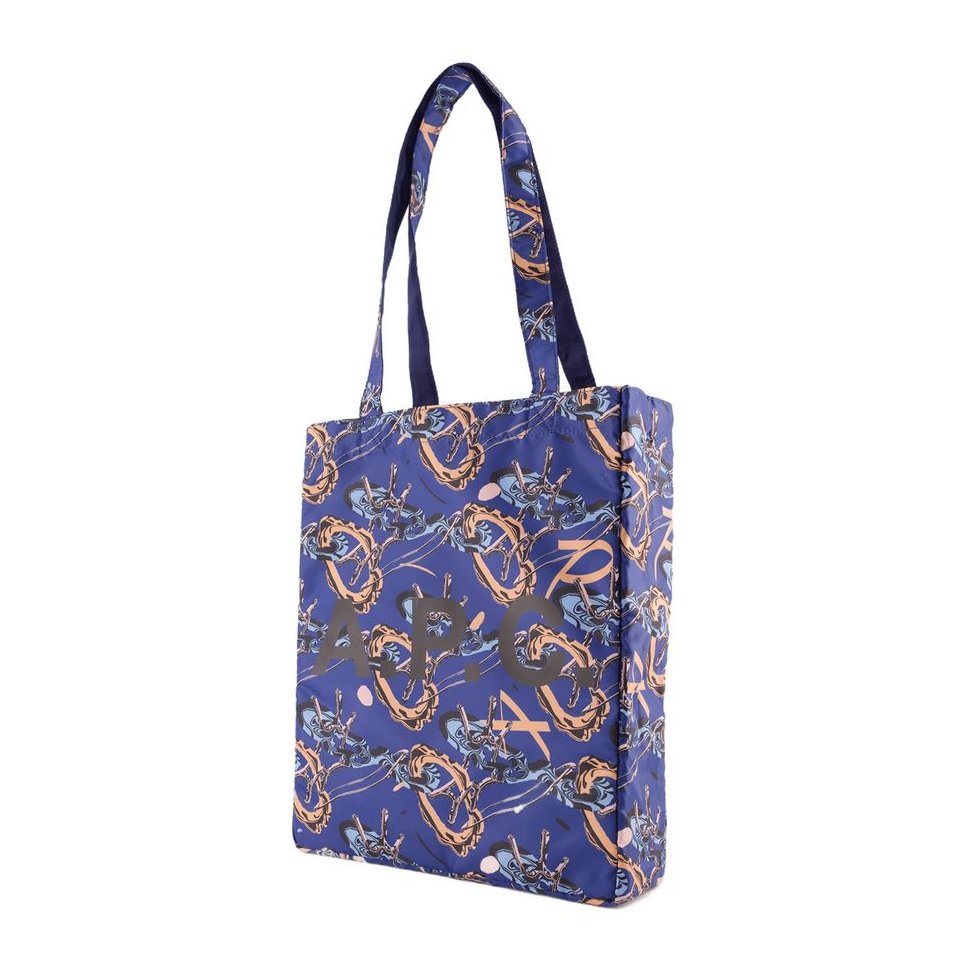 A.P.C. Lou Tote Bag — Navy, view 3