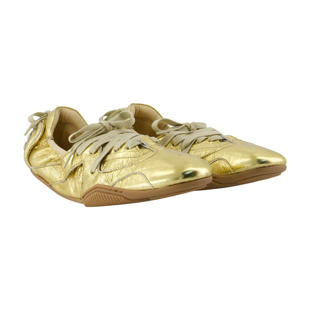 Acne Studios Flat — Gold, view 2