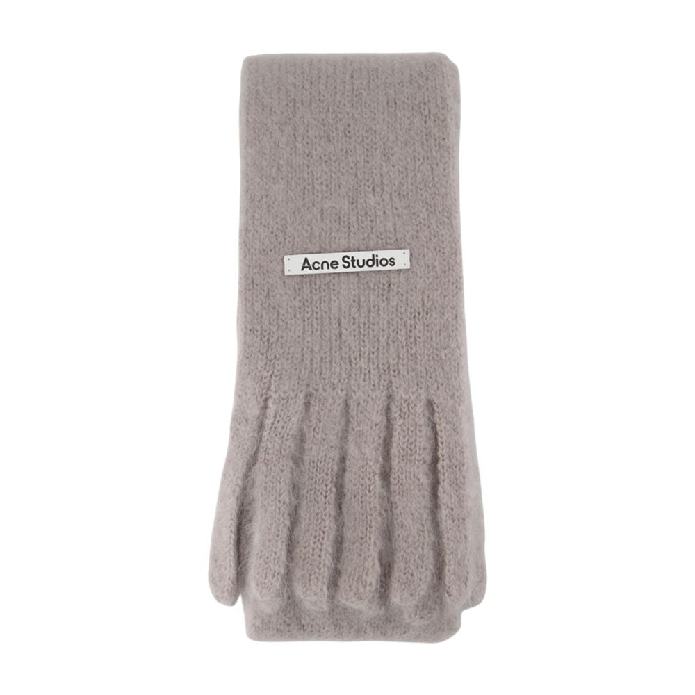Acne Studios Wool Gloves — Gray by Acne Studios