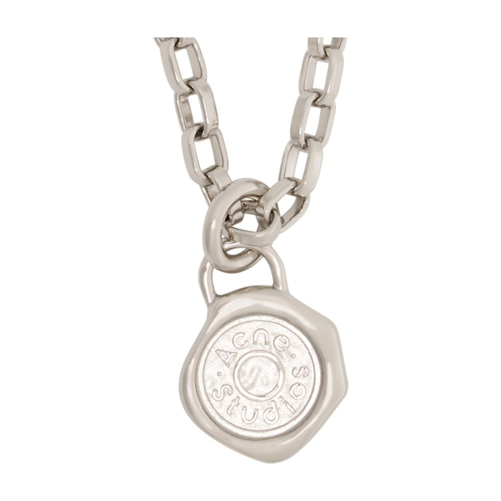 Acne Studios Logo Chain Pendant — Silver by Acne Studios