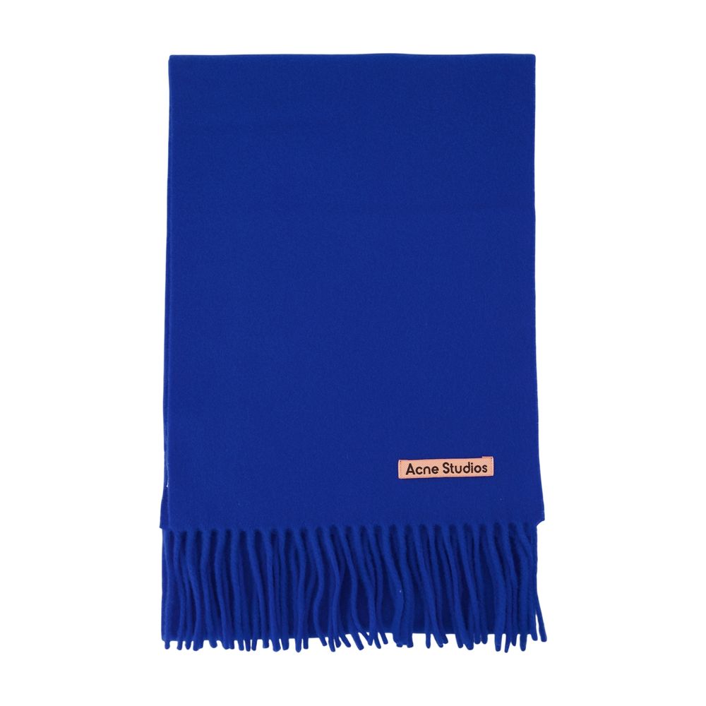 Acne Studios Wool Scarf — Blue by Acne Studios