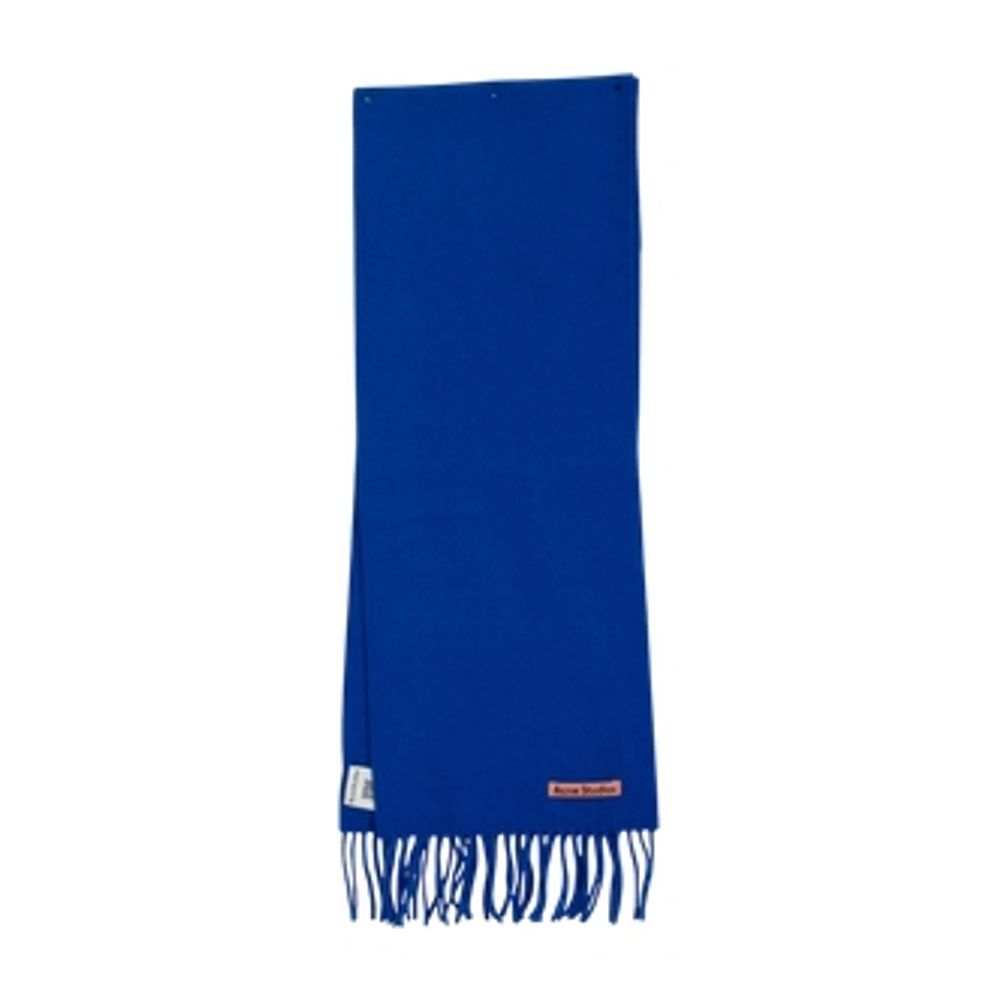 Acne Studios Wool Scarf — Blue, view 2