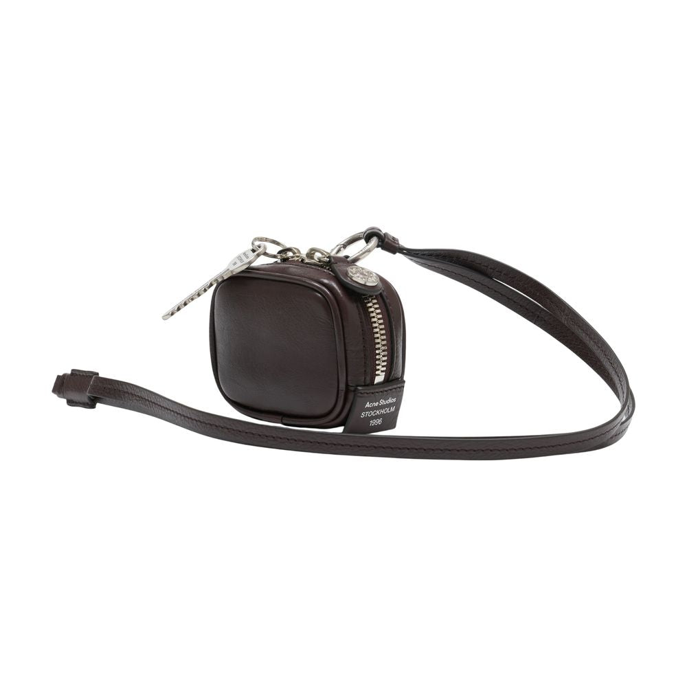 Acne Studios Camero Shoulder Bag — Brown, view 2