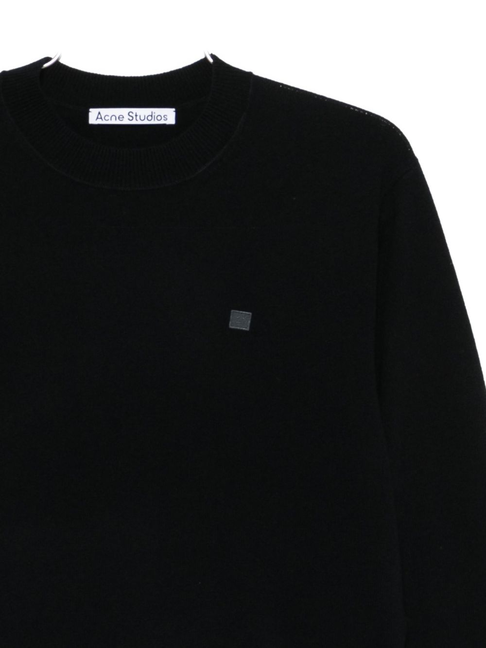 Acne Studios Crewneck Sweater — Black, view 3