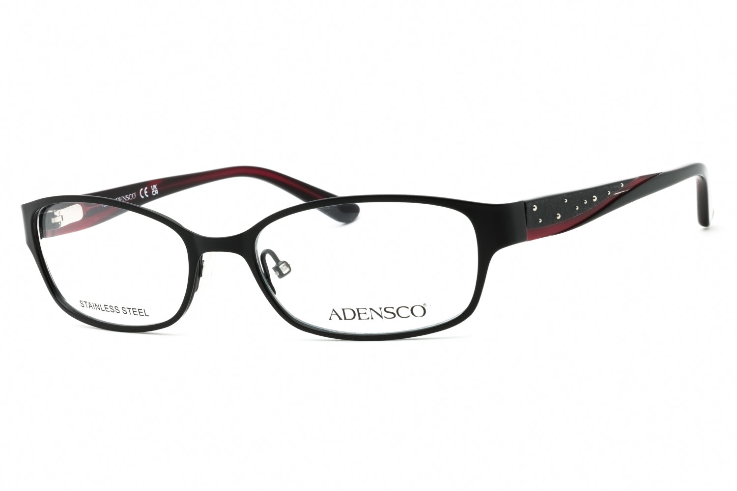Adensco Ad207 Eyeglasses — Black by Adensco