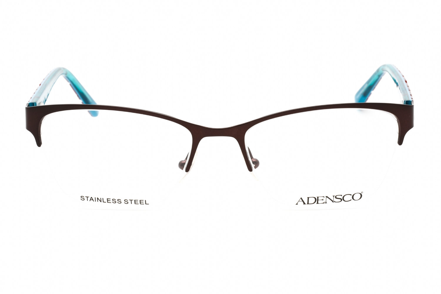 Adensco Ad221 Eyeglasses — Brown, view 2
