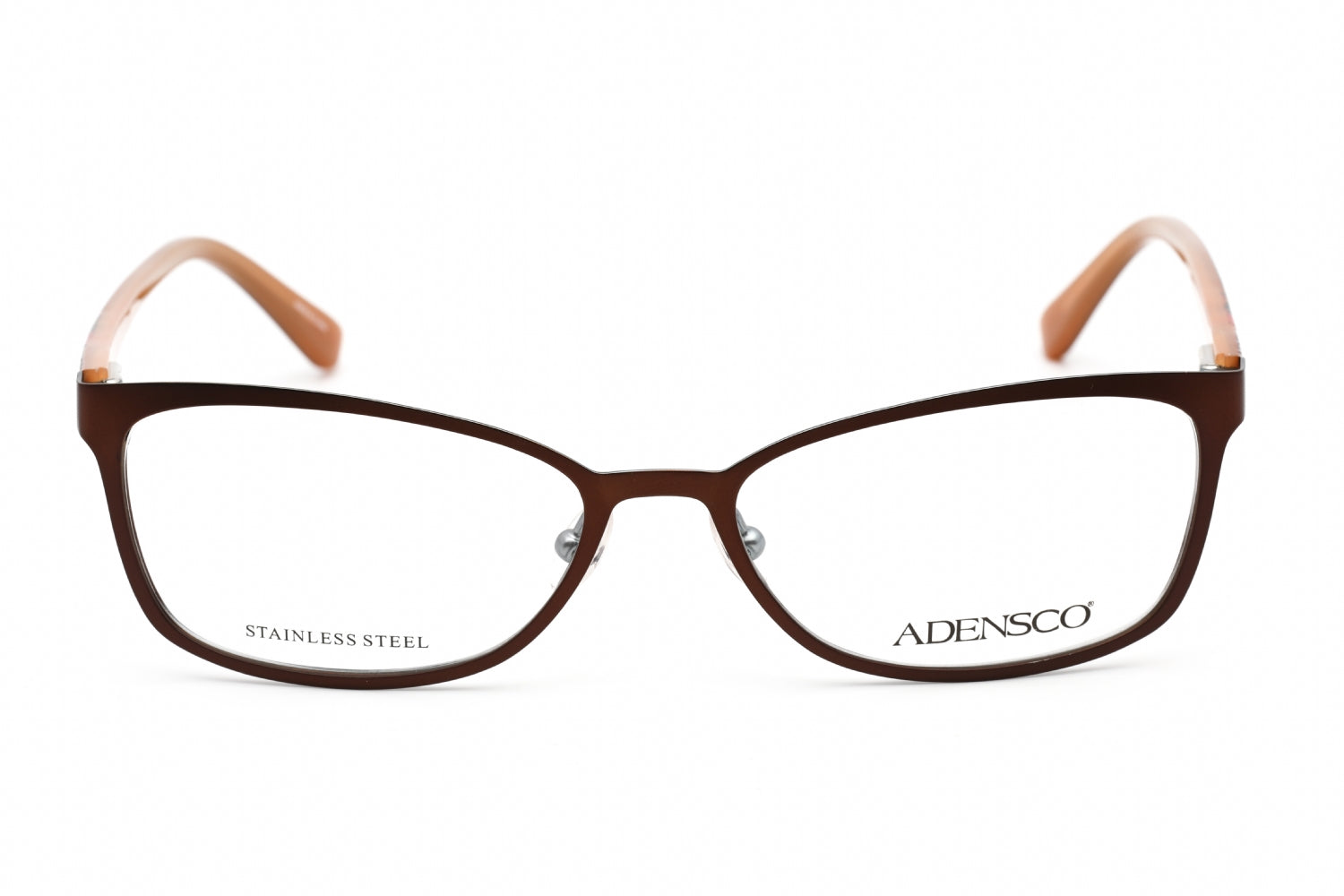 Adensco AD222 Eyeglasses — Brown, view 2