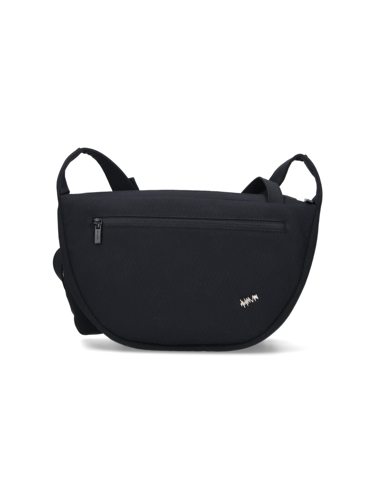 Ader Error Crescent-Shaped with Detachable Pouch Crossbody Bag — Black, view 3