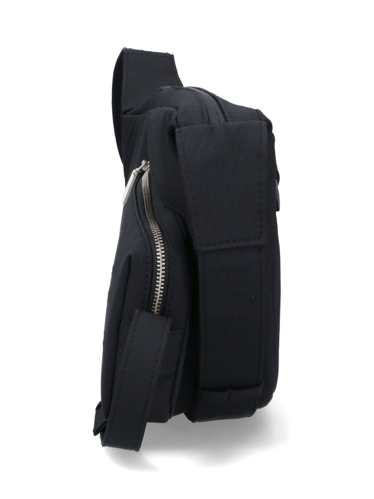 Ader Error Crescent-Shaped with Detachable Pouch Crossbody Bag — Black, view 5