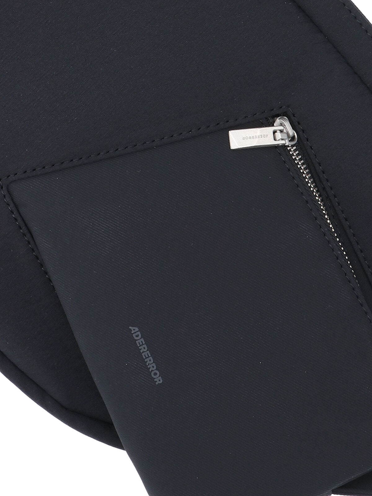 Ader Error Crescent-Shaped with Detachable Pouch Crossbody Bag — Black, view 6