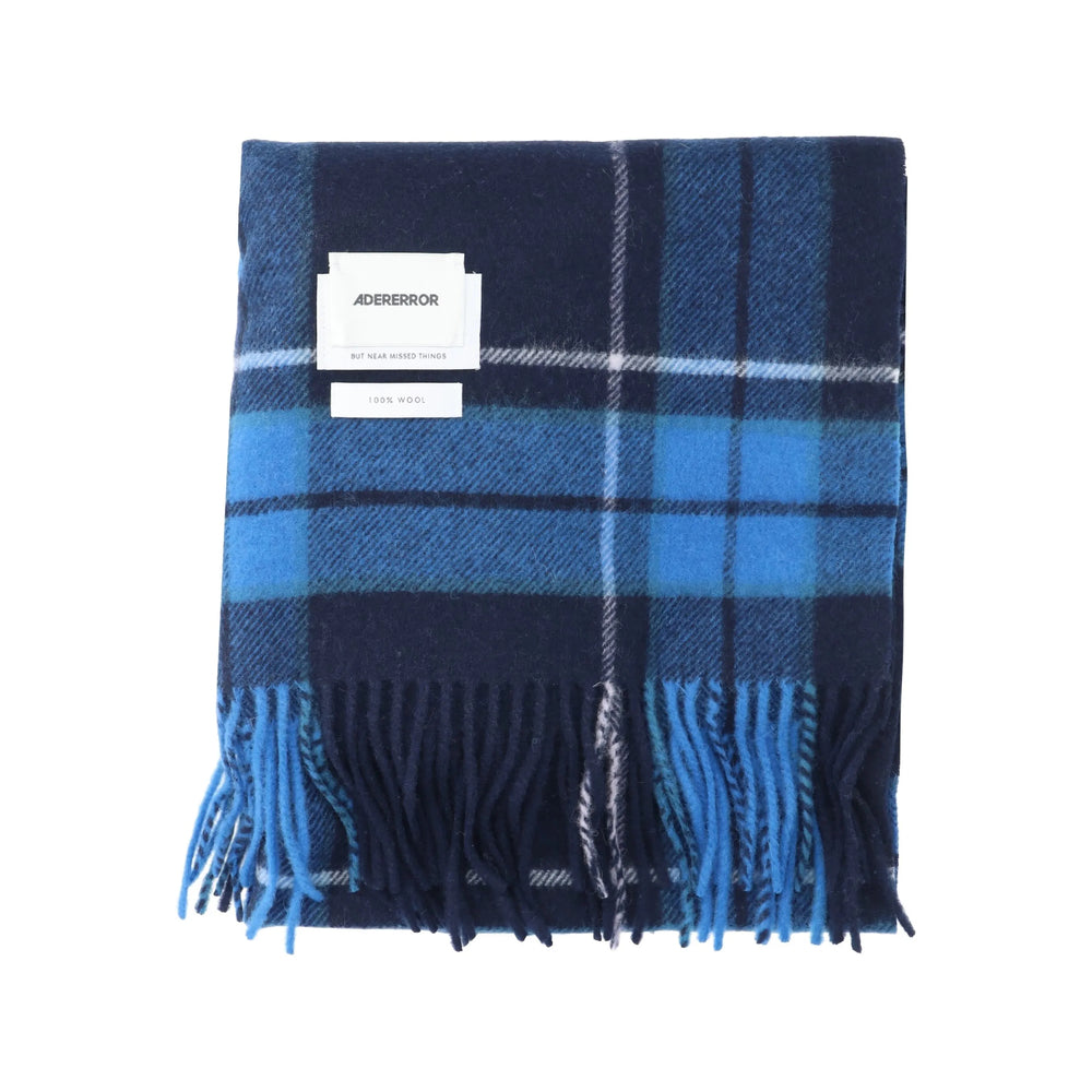 Ader Error Noir Scarf — Blue, view 2