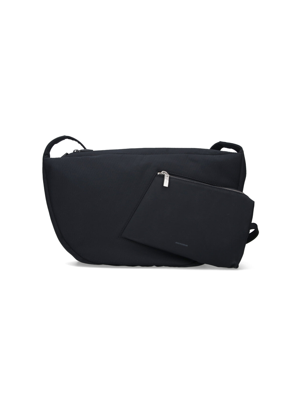 Ader Error Crescent-Shaped Technical Fabric Shoulder Bag — Black by Ader Error