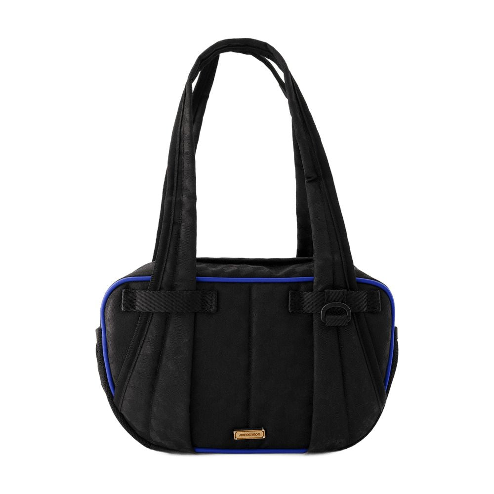 Ader Error Calfskin Leather Shoulder Bag — Black, view 2