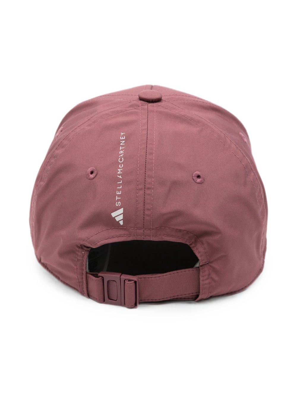 Adidas By Stella McCartney Logo Embroidered Baseball Cap — Rose, view 3