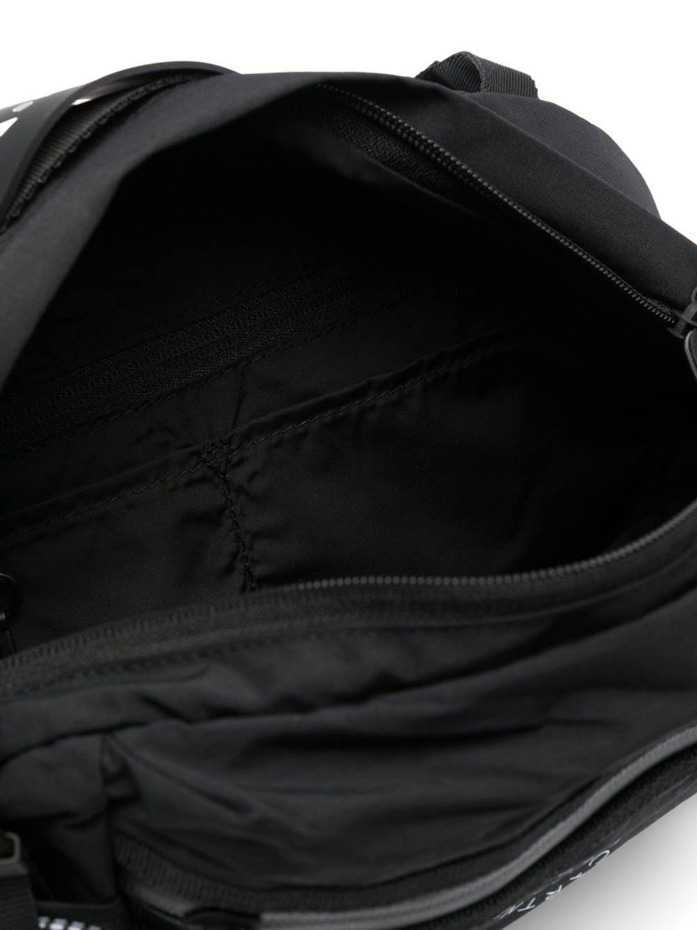 Adidas By Stella McCartney Logo-Embroidered Nylon Belt Bag — Black, view 4