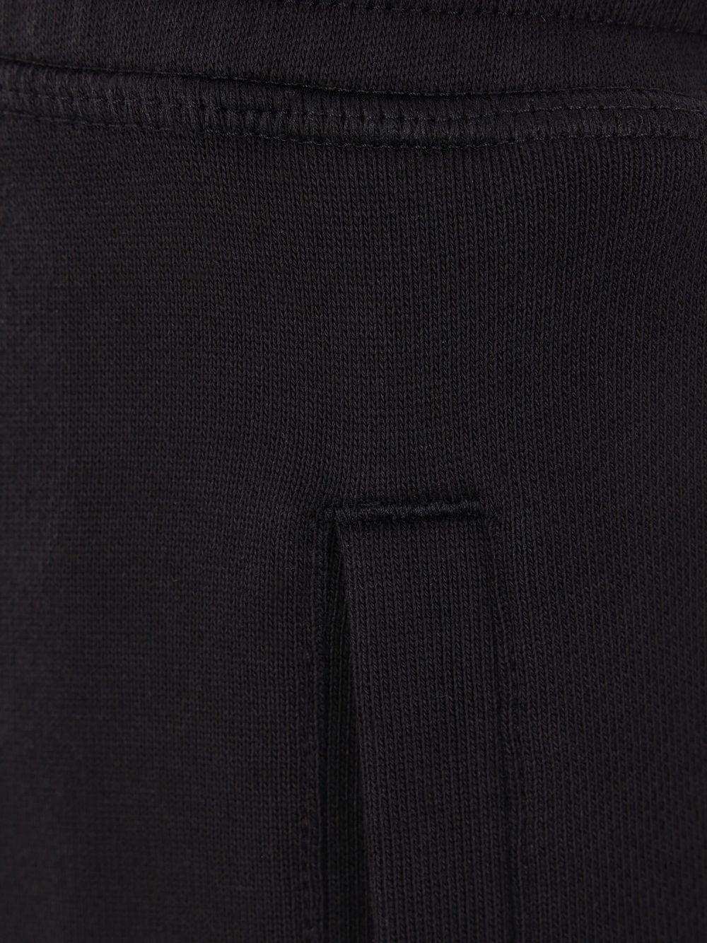 Adidas By Stella McCartney Cotton Drawstring Joggers — Black, view 3