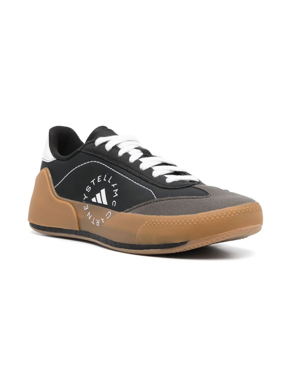 Adidas By Stella McCartney Court Boost Sneaker — Black, view 2