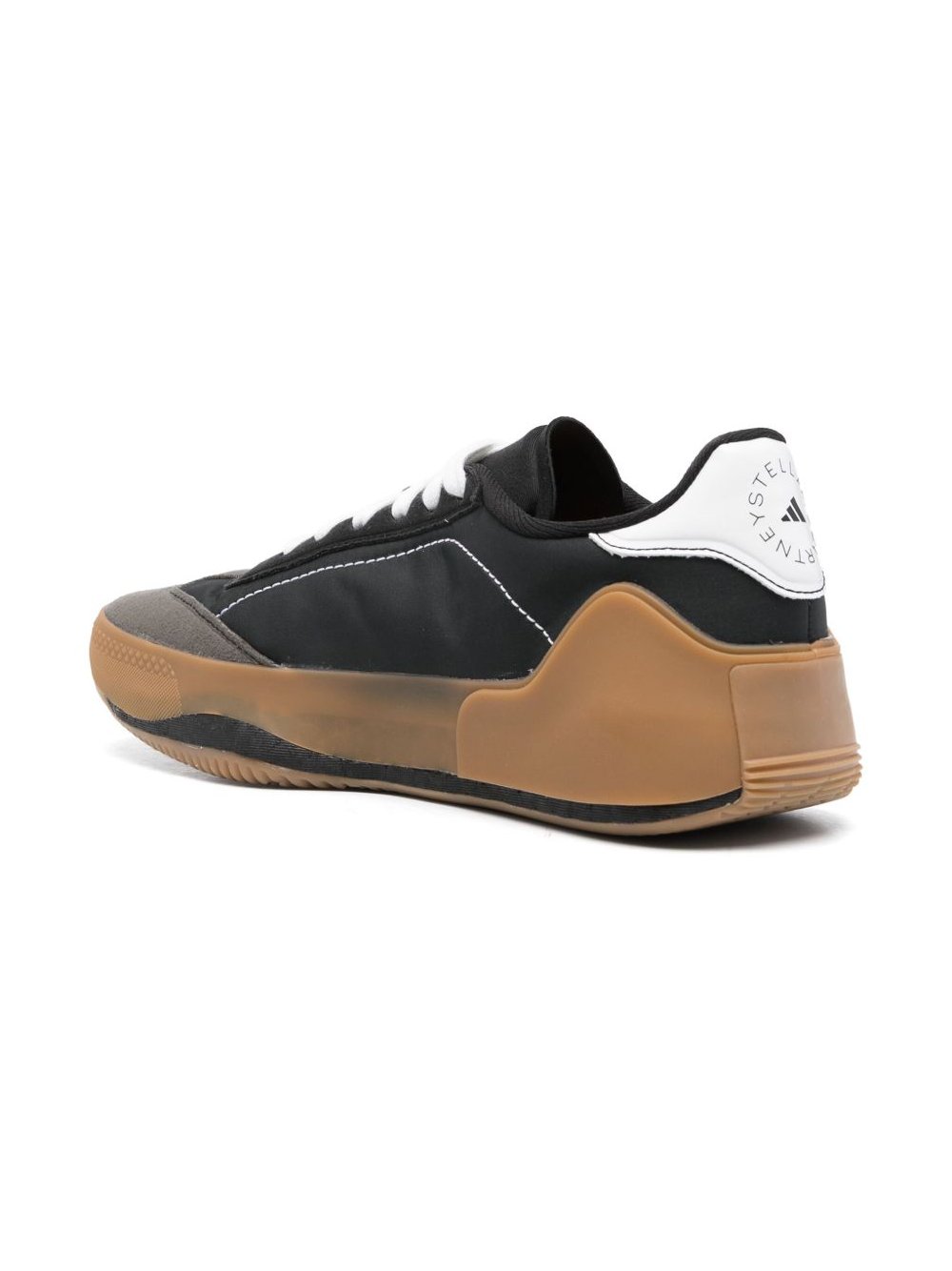 Adidas By Stella McCartney Court Boost Sneaker — Black, view 4