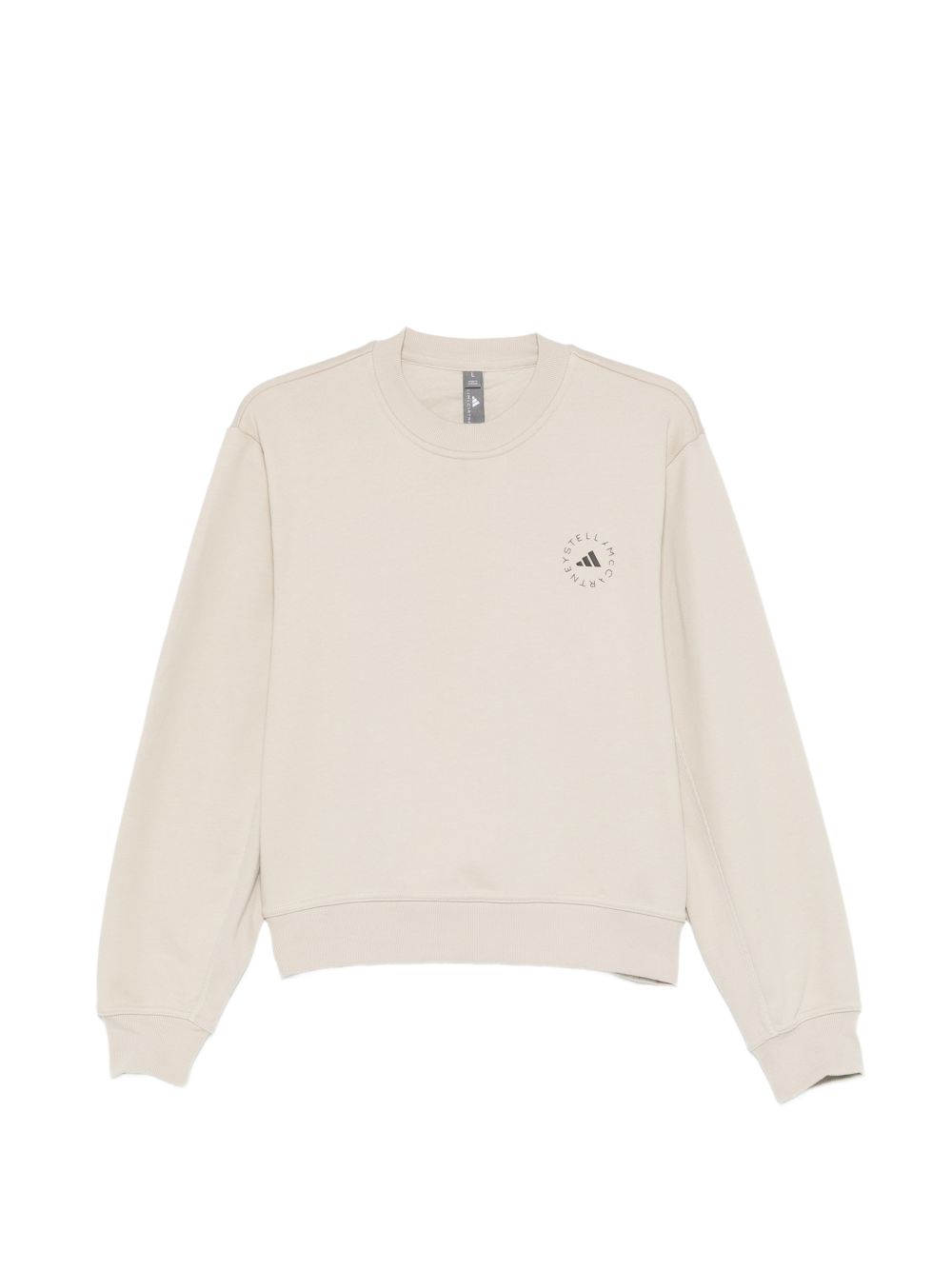 Adidas By Stella McCartney Sweatshirt — Beige by Adidas By Stella Mccartney