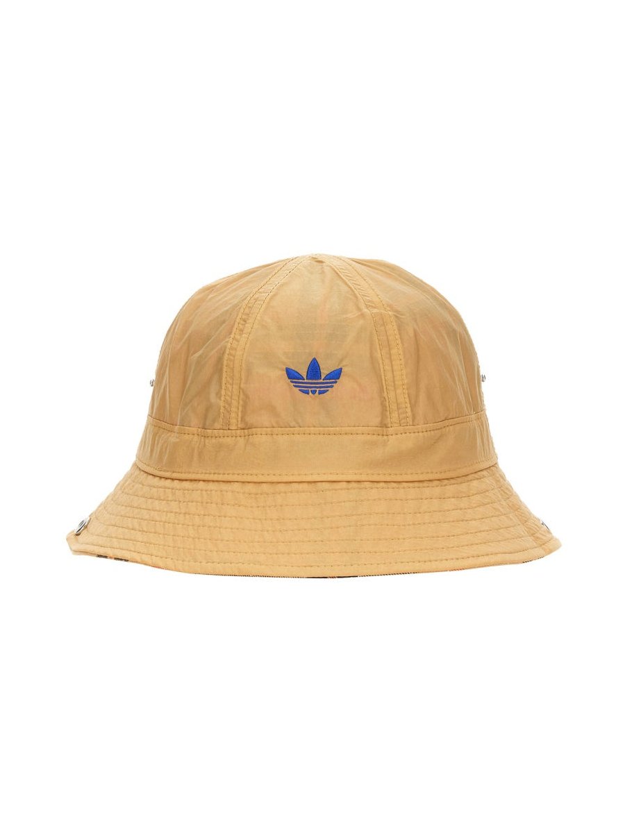 Adidas IW1163_BEIGE Cotton Bucket Hat — Beige, view 4