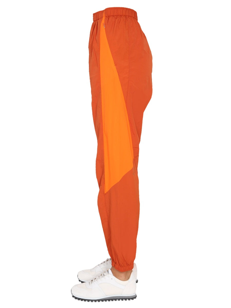 Adidas Elastic Waist Joggers — Orange, view 2