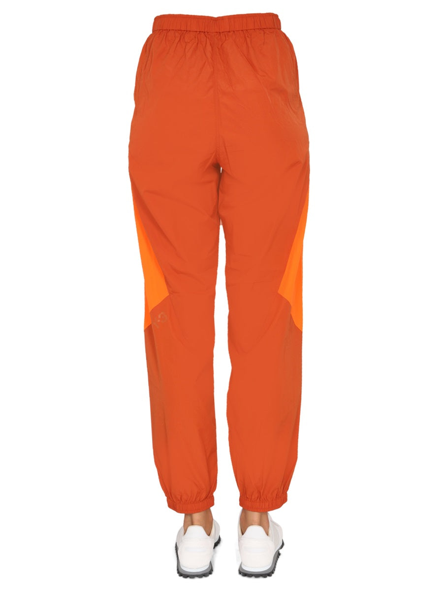 Adidas Elastic Waist Joggers — Orange, view 3