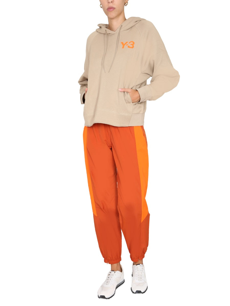 Adidas Elastic Waist Joggers — Orange, view 4