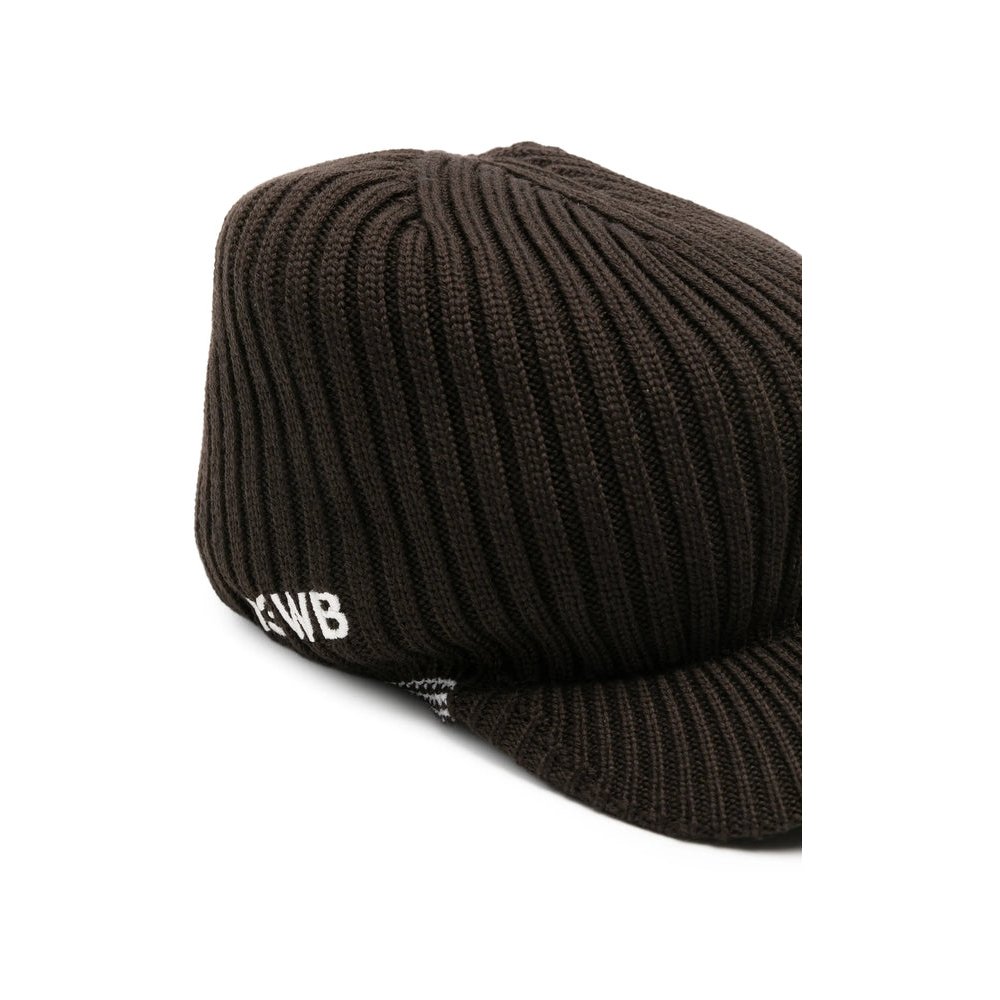 Adidas KF7404 Ribbed Merino Baseball Cap — Brown, view 3