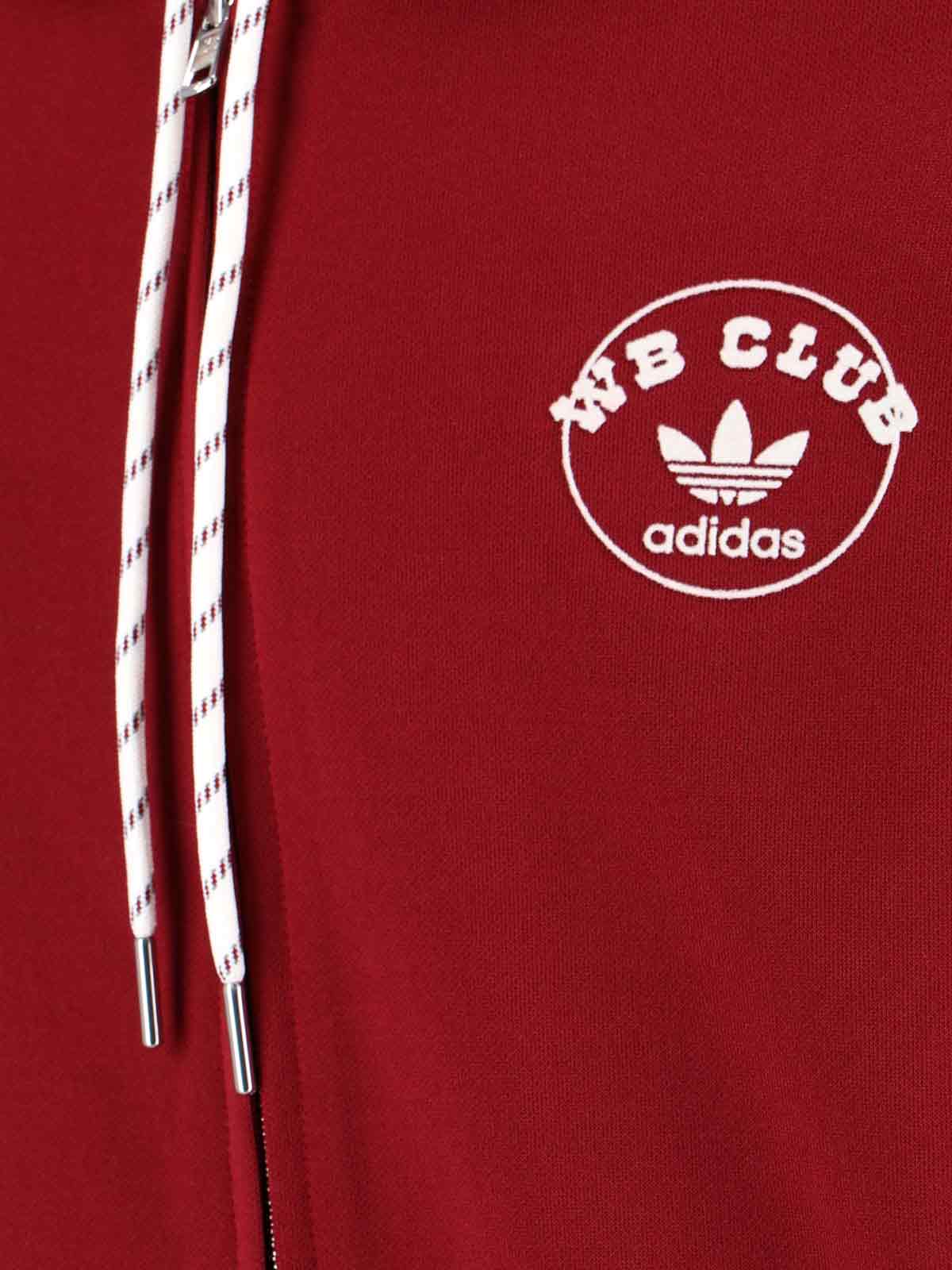 Adidas Originals By Wales Bonner Sweatshirt — Red, view 3