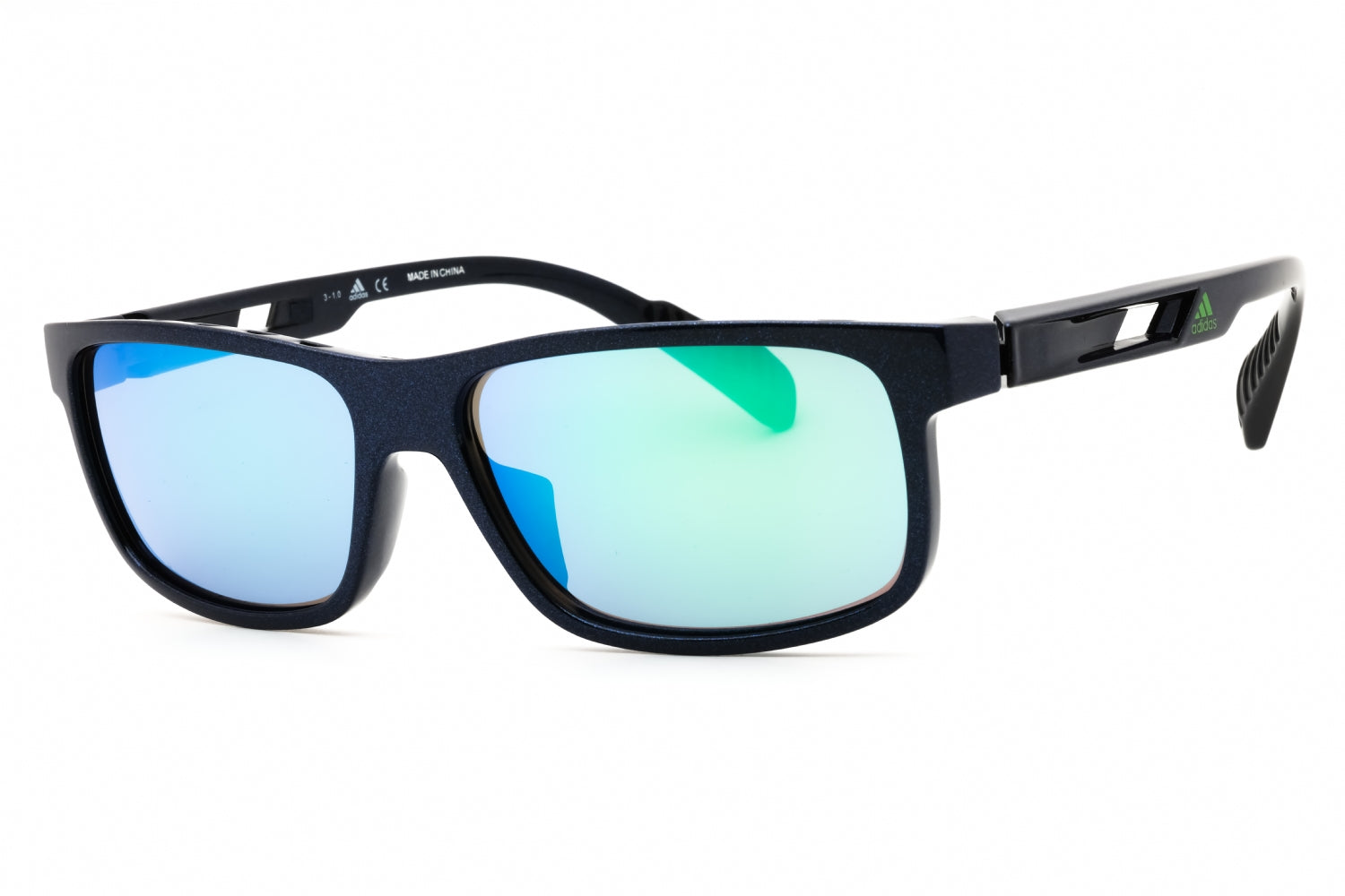 Adidas SP0023 Wraparound Sport Sunglasses — Black by Adidas