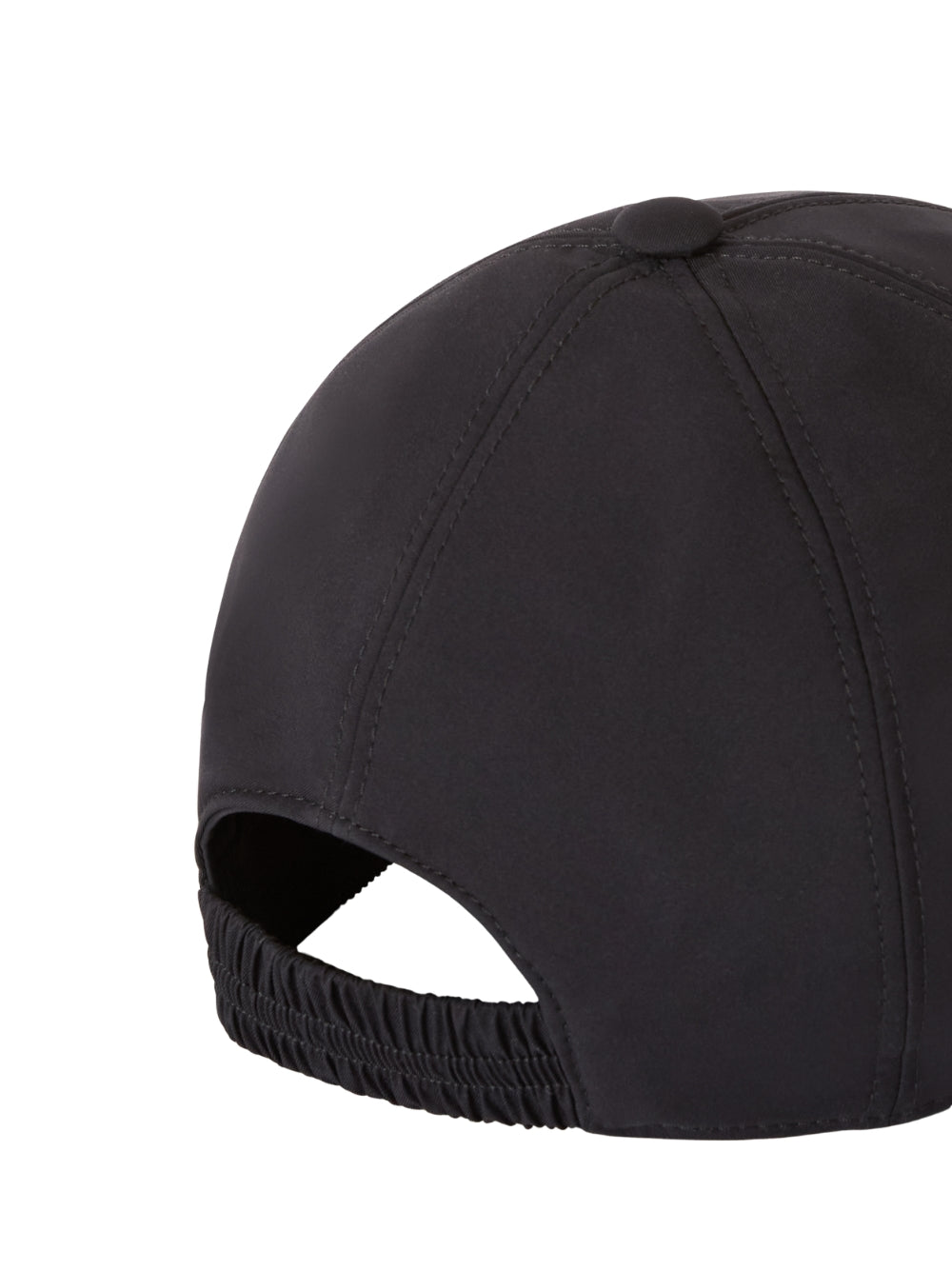 Agnona AK09U2XU6020 Water-Repellent Polyamide Baseball Cap — Navy, view 2