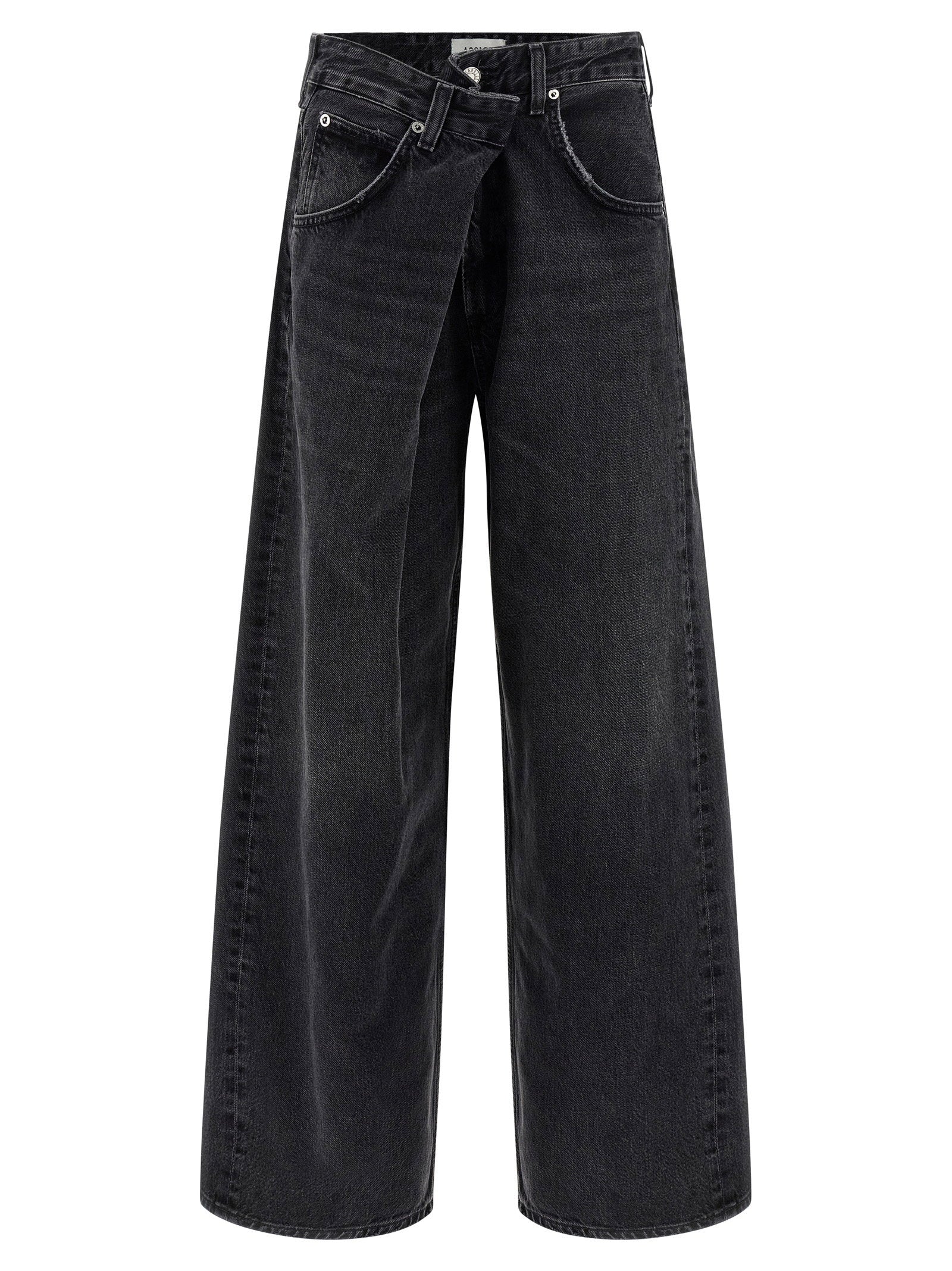 Agolde Vana Jeans — Black by Agolde