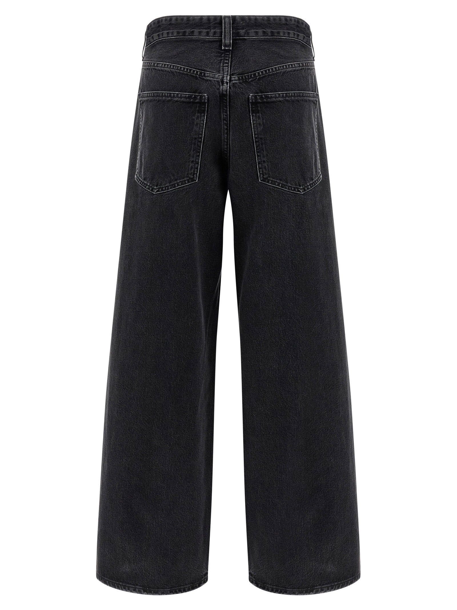 Agolde Vana Jeans — Black, view 2