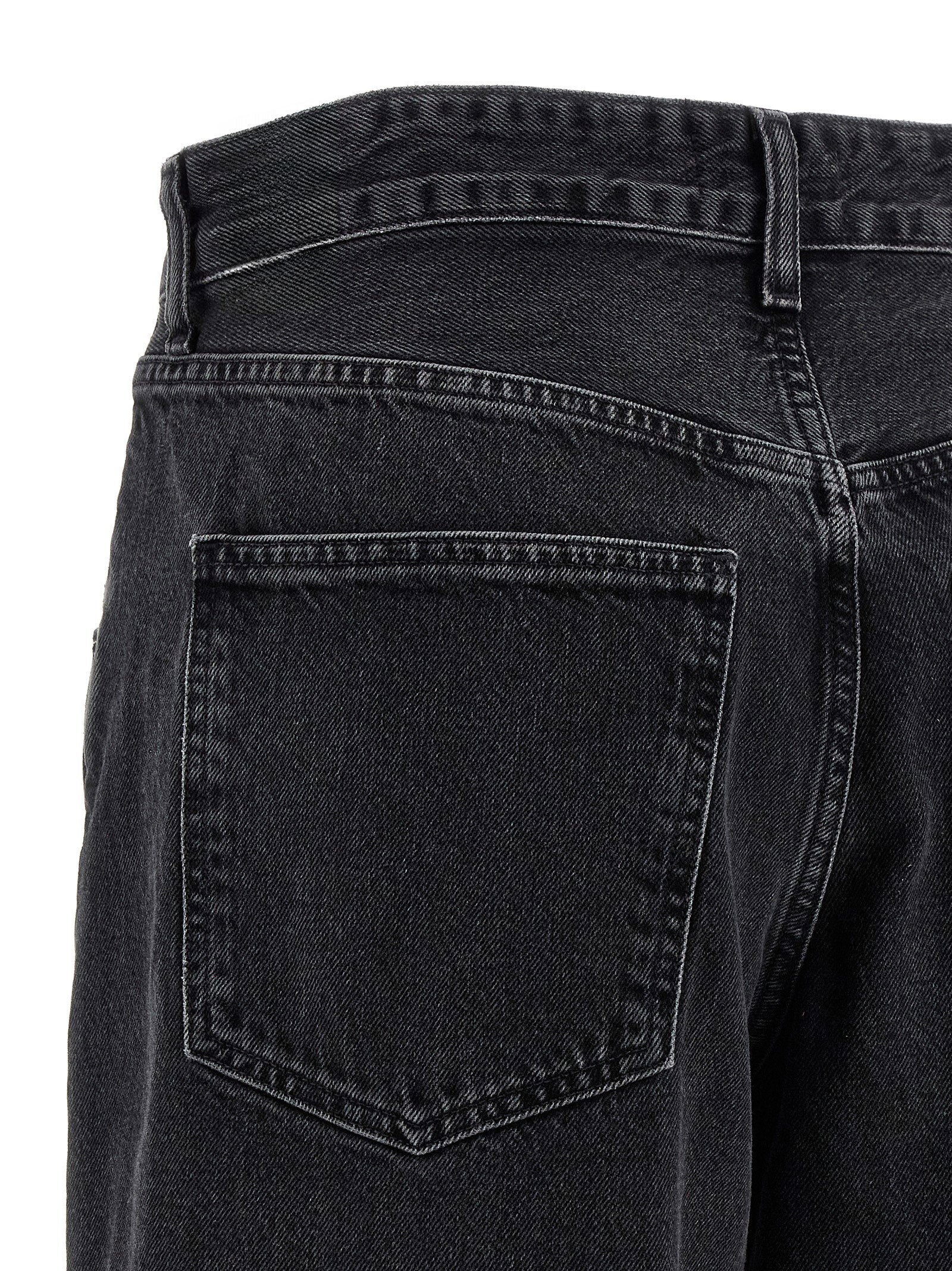 Agolde Vana Jeans — Black, view 4