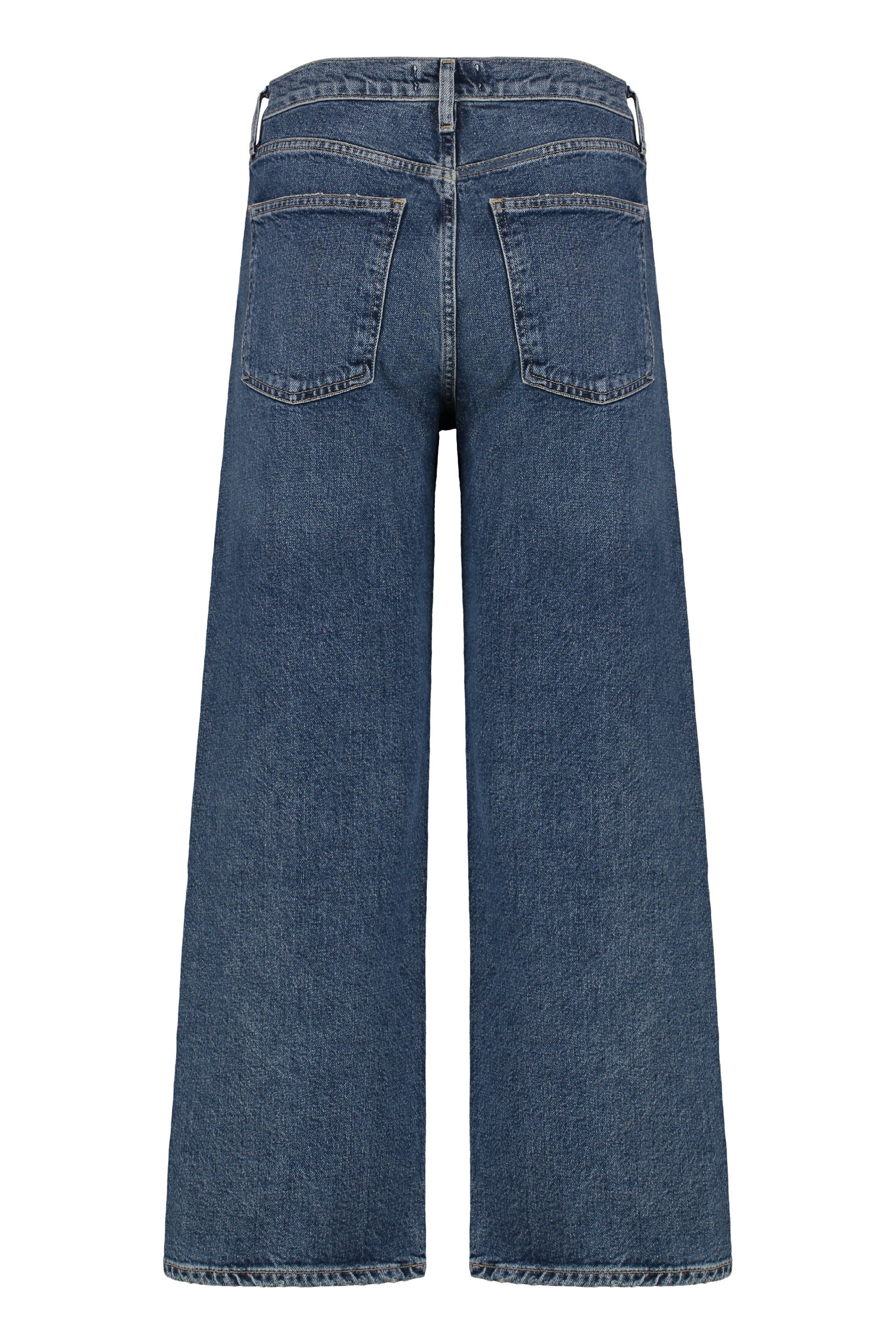 Agolde Enroll Jeans — Blue, view 2