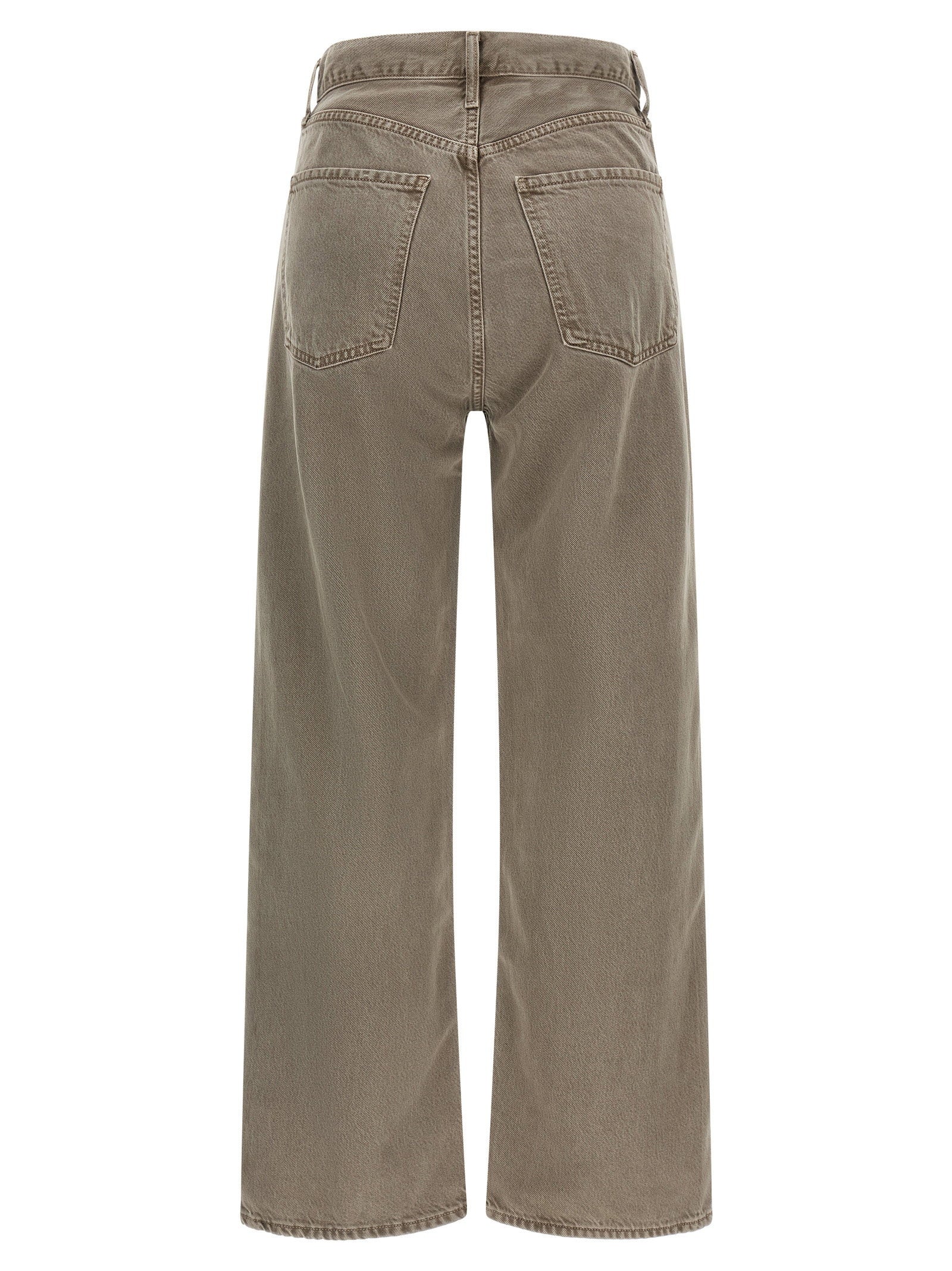 Agolde Ren Jeans — Taupe, view 2