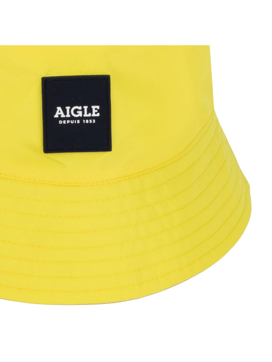 Aigle M51004K_553 Lightweight Polyester Sun Hat — Yellow, view 3